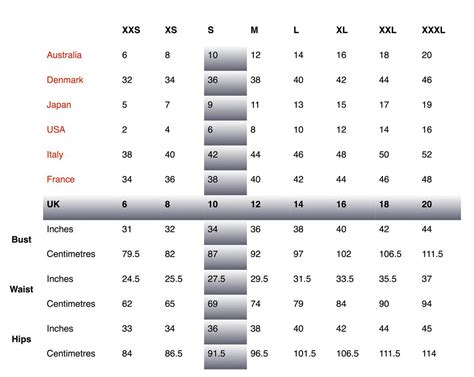 chanel clothing sizes|chanel clothing size conversion chart.